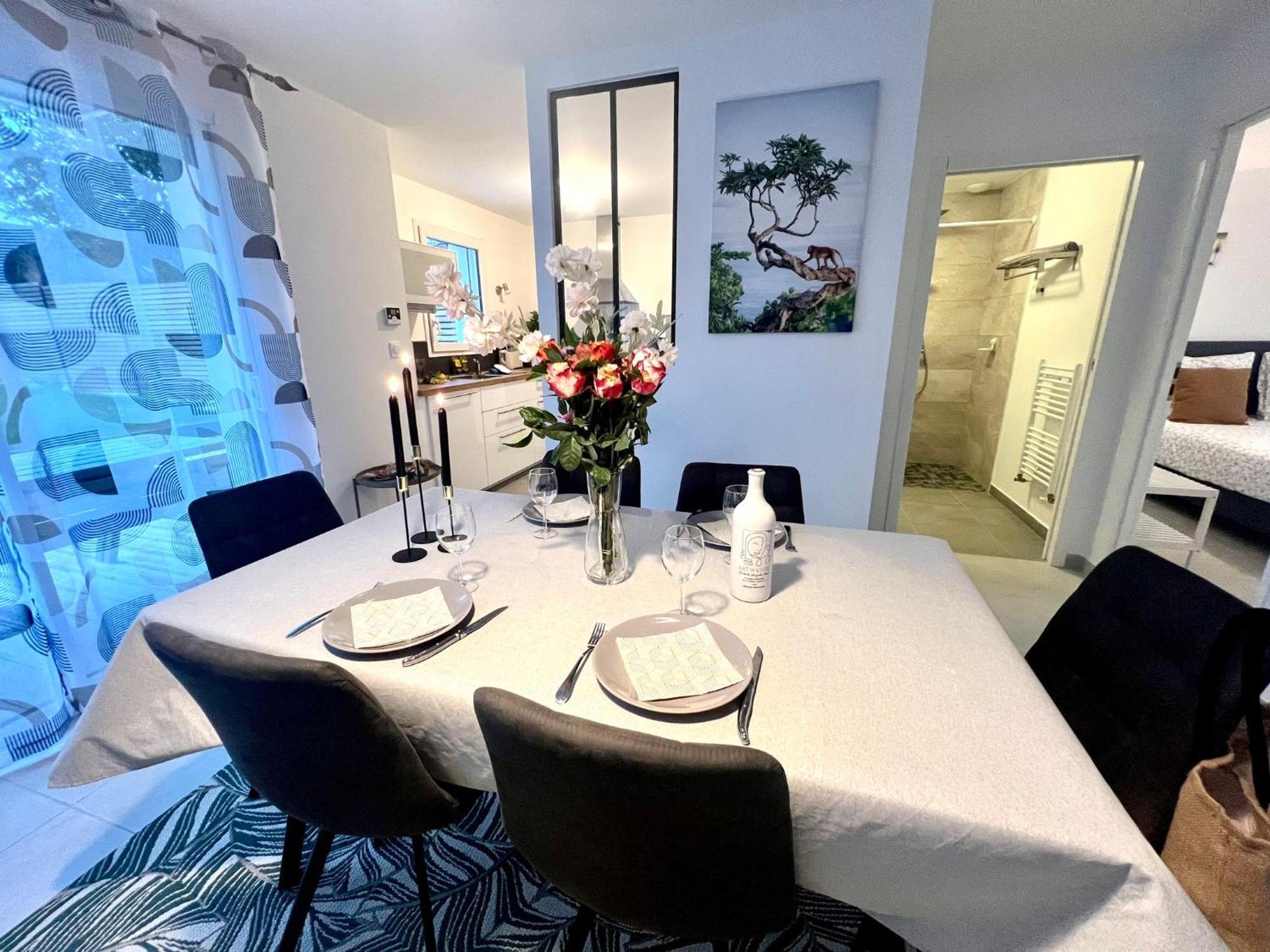 Le Belaven, Neuf, Cosy, Terrasse, Jardin, Kerfany Plage, 1 A 6 Pers มูเอลอง-ซูร์-แมร์ ภายนอก รูปภาพ